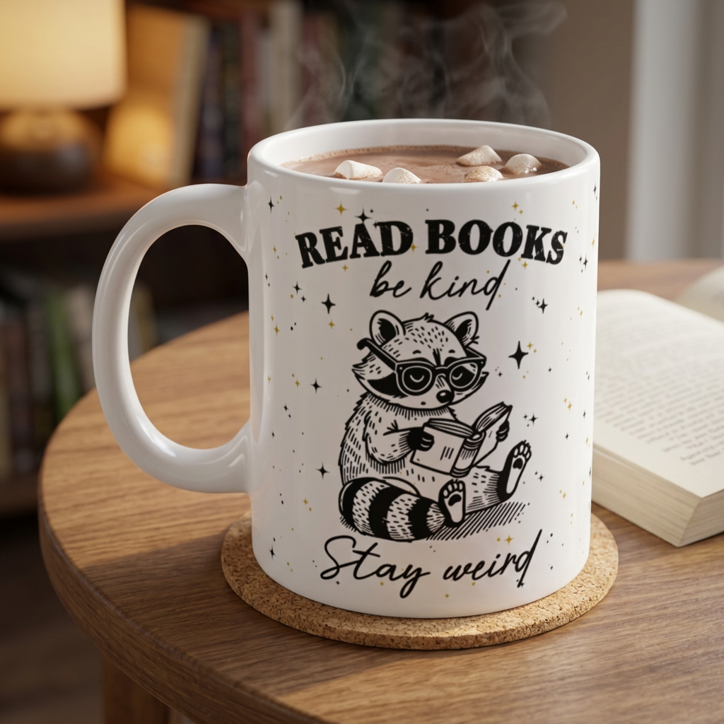 Read Books Be Kind Stay Weird Ceramic Mug (EU)